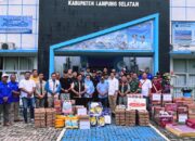 Pemkab Lampung Selatan Salurkan Bantuan Logistik ke 1175 KK Terdampak Banjir