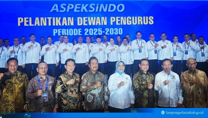 Masuk Pengurus Aspeksindo, Ini Amanah Baru Bupati Lampung Selatan