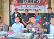 Polsek Tanjung Bintang Ungkap Pencurian Kabel PLN, Lima Pelaku Diamankan.