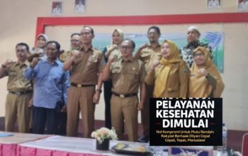 ‎DINKES LAMSEL RESMI LUNCURKAN GPTK          Target: Pelayanan Kesehatan Tanpa Komplain, Standar Mutu Naik Kelas  ‎