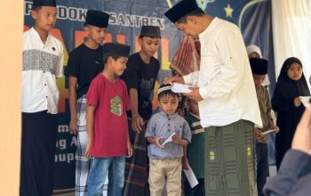 Menebar Keberkahan di Bumi Pesawaran: Ponpes Sabilul Muhtadin Gelar Isthifalan dan Santunan Anak Yatim