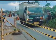 ‎Jembatan Pendem di Jati Agung Lampung Selatan Diperbaiki, Box Culvert Dipasang Cegah Ambles Susulan  ‎