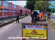 ‎PUPR Lamsel Mulai Benahi Raden Intan–Sp. Lapangan, Jalan Vital Jadi Prioritas