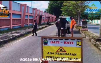 ‎PUPR Lamsel Mulai Benahi Raden Intan–Sp. Lapangan, Jalan Vital Jadi Prioritas