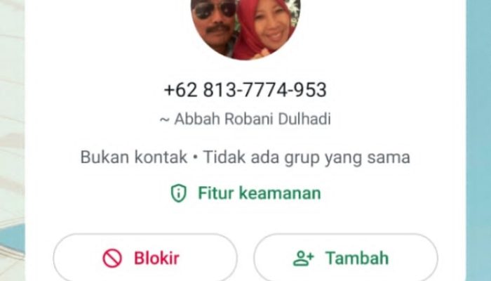 ‎Waspada Beredar Nomor WhatsApp Palsu Catut Nama Kasi Dikmas Bidang PAUD Dinas Pendidikan Lamsel 