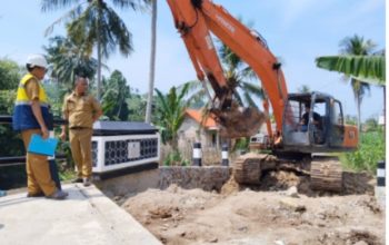 PUPR Lamsel Awasi Ketat Proyek Darurat Jembatan SP Kelala, Target 90 Hari Rampung