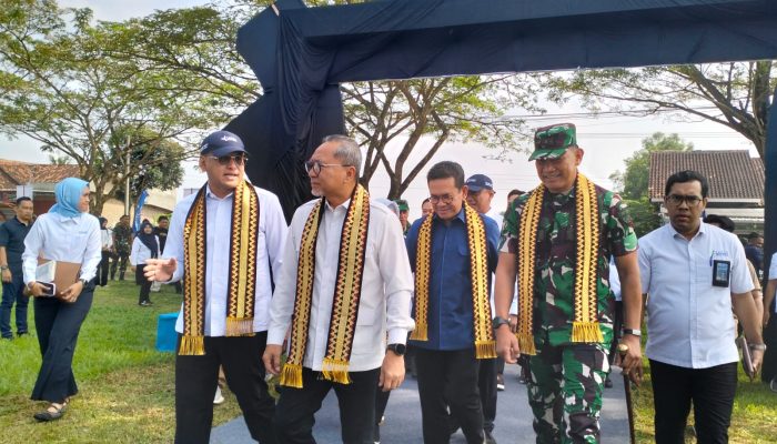 TNI Dukung Percepatan Swasembada Pangan di Lampung Selatan