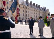 Presiden Prabowo Hadiri Upacara Kenegaraan di Prancis, Disambut Penghormatan Militer di Les Invalides