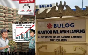 ‎BULOG LAMPUNG AKHIRNYA BUKA DATA: SERAP 369 RIBU TON, STOK 200 RIBU TON  ‎Klaim Gudang Naik 200 Persen, Tapi Angka Riil Disembunyikan