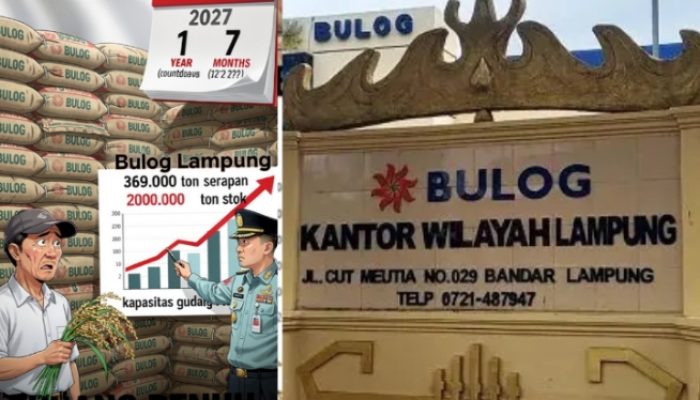 ‎BULOG LAMPUNG AKHIRNYA BUKA DATA: SERAP 369 RIBU TON, STOK 200 RIBU TON  ‎Klaim Gudang Naik 200 Persen, Tapi Angka Riil Disembunyikan