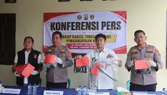 Kasat Reskrim Polres Lampung Selatan: Korban Pembacokan Hanya Driver Ojol, Bukan Target Pelaku