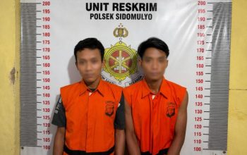 ‎Polsek Sidomulyo Bekuk Dua Pelaku Curat, Motor Korban Raib Hampir Setahun Kembali