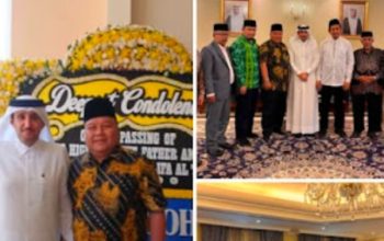 Ketua Umum PP PERTI Sampaikan Belasungkawa kepada Kedutaan Besar Qatar di Jakarta