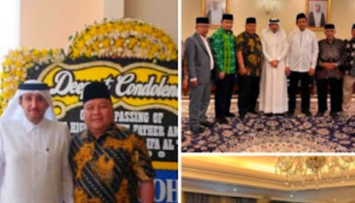 Ketua Umum PP PERTI Sampaikan Belasungkawa kepada Kedutaan Besar Qatar di Jakarta