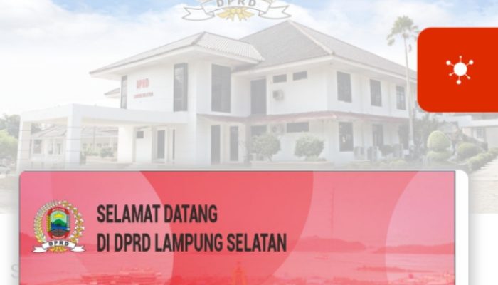 ‎Website Resmi DPRD Lampung Selatan Masih Cantumkan Pimpinan Lama, Belum Update Pasca Pelantikan Oktober 2024