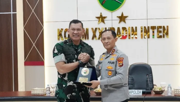 Pangdam dan Kapolda Lampung Perkuat Sinergi TNI-Polri untuk Stabilitas Keamanan