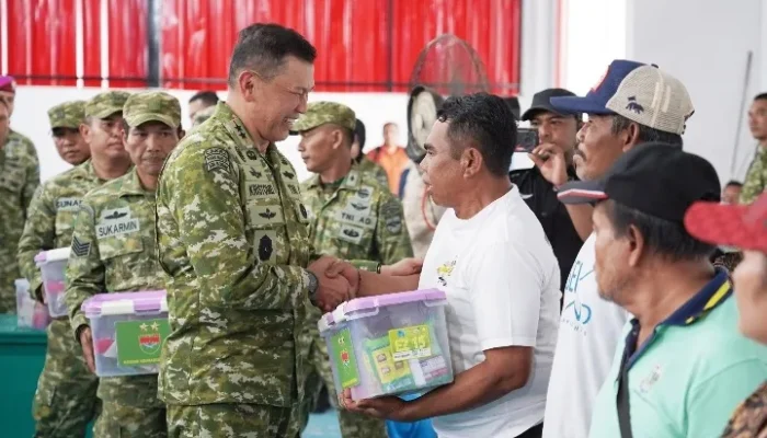 Pangdam Tinjau Kesiapan Koperasi Merah Putih di Lampung, Raih Peringkat Empat Nasional