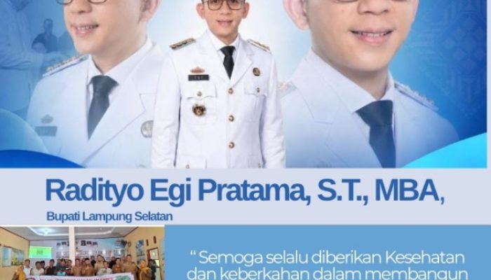 Dinas Perikanan Lampung Selatan Ucapkan Selamat Ulang Tahun ke-38 untuk Bupati Radityo Egi Pratama