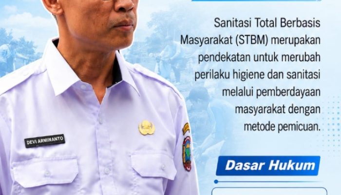 ‎Dinkes Lamsel Gencarkan Penetapan STBM, Targetkan 75 Persen Tercapai