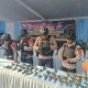 Polda Lampung Musnahkan 166 Senjata Api dan 114 Amunisi Hasil Serahan Masyarakat