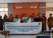 Warga di Tiga Kecamatan Lampung Selatan Terima BPJS Ketenagakerjaan