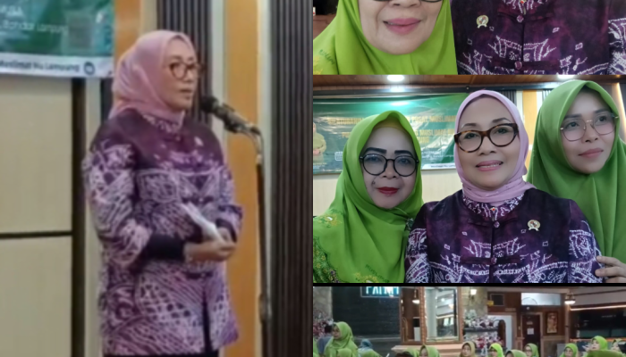 MenPPPA Arifah Fauzi Hadiri Silaturahmi Muslimat NU se-Provinsi Lampung