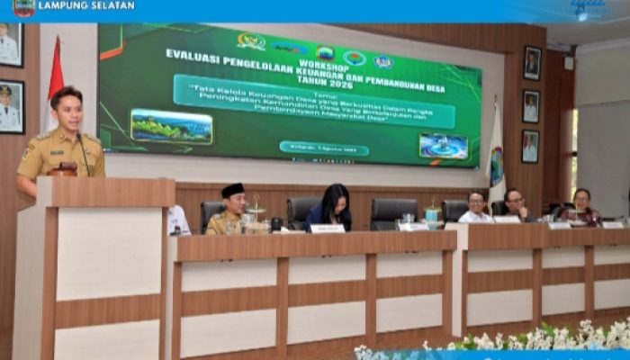Pemerintah Kabupaten Lampung Selatan Perkuat Tata Kelola Keuangan Desa