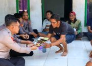 Tim Gabungan Kepolisian Sosialisasi Pencegahan Karhutla Door to Door di Kayong Utara 