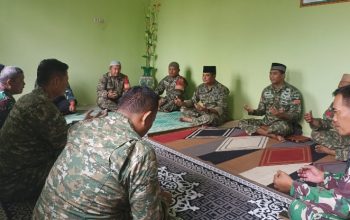 Posramil Jati Agung Koramil 421-09/Tanjung Bintang Gelar Doa Bersama Sambut HUT ke-1 Kodam XXI/Radin Inten
