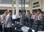 Cek Sarpras, Kapolres Lampung Selatan Pastikan Kesiapan Personel Hadapi Gangguan Kamtibmas