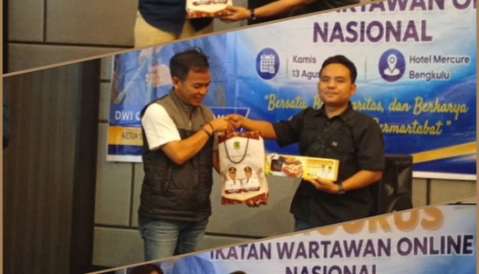 ‎Ketua IWO PALI Perkenalkan UMKM Binaan Bupati di Rakor HUT IWO ke-14 Bengkulu  ‎