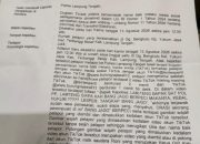 ‎Ketua LMP Lampung Tengah Resmi Laporkan Oknum LSM ke Polres, Tuding Pencemaran Nama Baik di Medsos  ‎
