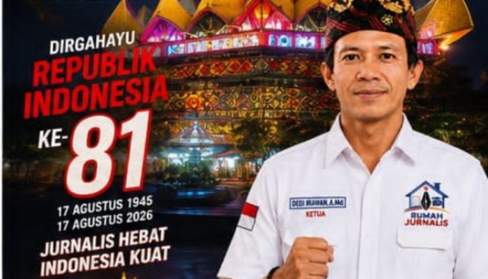 Ketua Rumah Jurnalis: Pers Bukan Sekadar Pewarta, Tapi Penggerak Kemajuan Bangsa