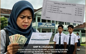 ‎Klarifikasi Kepsek SMPN 2 Kalianda soal Seragam Rp260.000, Opsional atau Wajib?