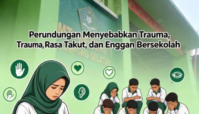 ‎Orang Tua Siswi Korban Bully Diabaikan, Guru MTSN Lampung Selatan Malah Tuding Korban “Sama Salah”  ‎