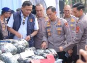 ‎Polda Lampung Ungkap 379 Kasus Narkoba, Sita 85,9 Kg Sabu  ‎