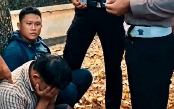 Satlantas Polres Lamsel Gagalkan Dugaan Curanmor,Dua Pelaku Diamankan Beserta Motor dan Senjata Tajam