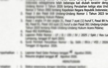 Notaris di Lamsel Ditetapkan Tersangka Penipuan,Berkas Sudah di Kejaksaan