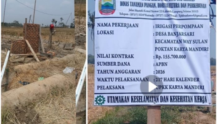 ‎Proyek Swakelola Irigasi Perpompaan Rp156 Juta Poktan Karya Mandiri Diduga Jadi Ajang Untung,Spesifikasi Dipangkas Seenaknya  ‎