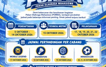 ‎Pekan Olahraga Mahasiswa UIMandiri Resmi Dibuka, Siap Lahirkan Atlet Berbakat